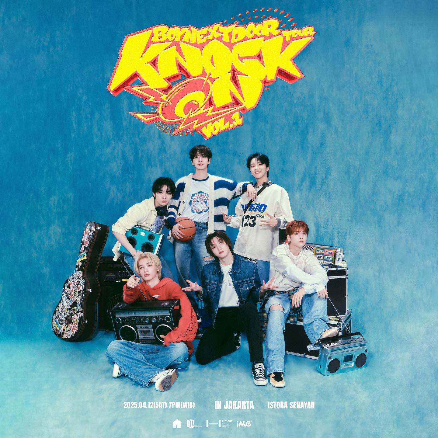 BOYNEXTDOOR ‘KNOCK ON Vol.1’ IN JAKARTA will be helding on 12 April 2025