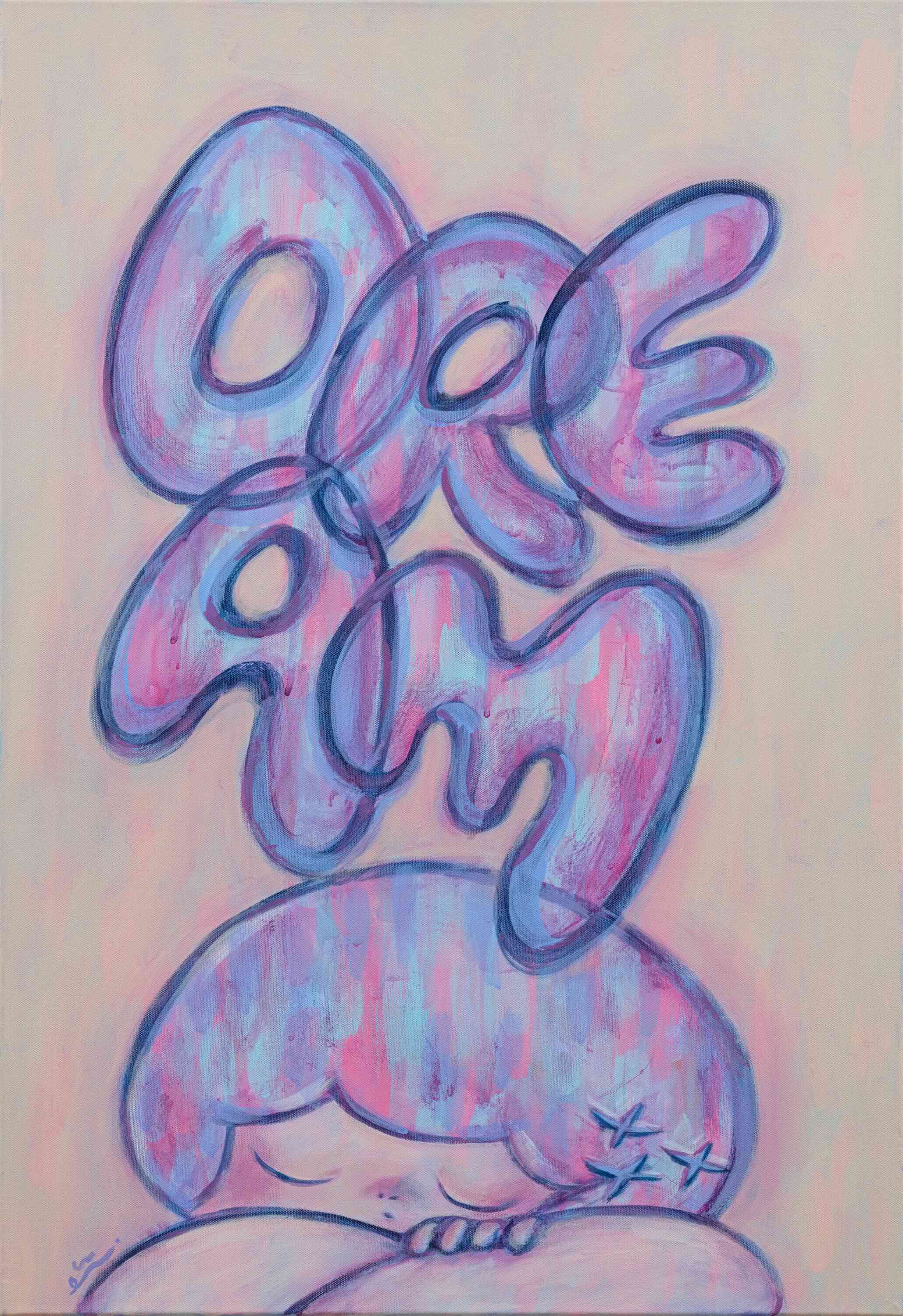 Ever DREAM 72.5x60cm Acrylic on canvas (2)