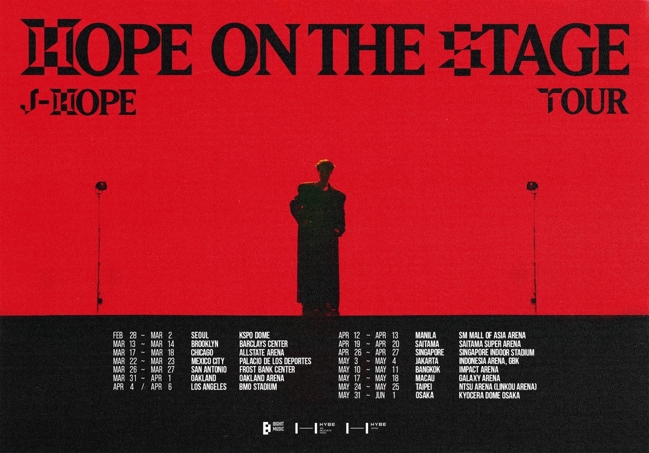 2025 jhope Tour 'HOPE ON THE STAGE' in JAKARTA Concert