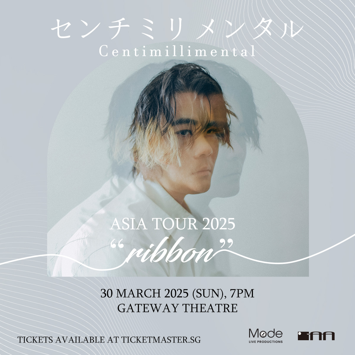 Centimillimental (センチミリメンタル), the multi-talented Japanese singer-songwriter is coming back to Singapore with his new asia tour “ribbon” on 30th March 2025 at the Gateway Theatre
