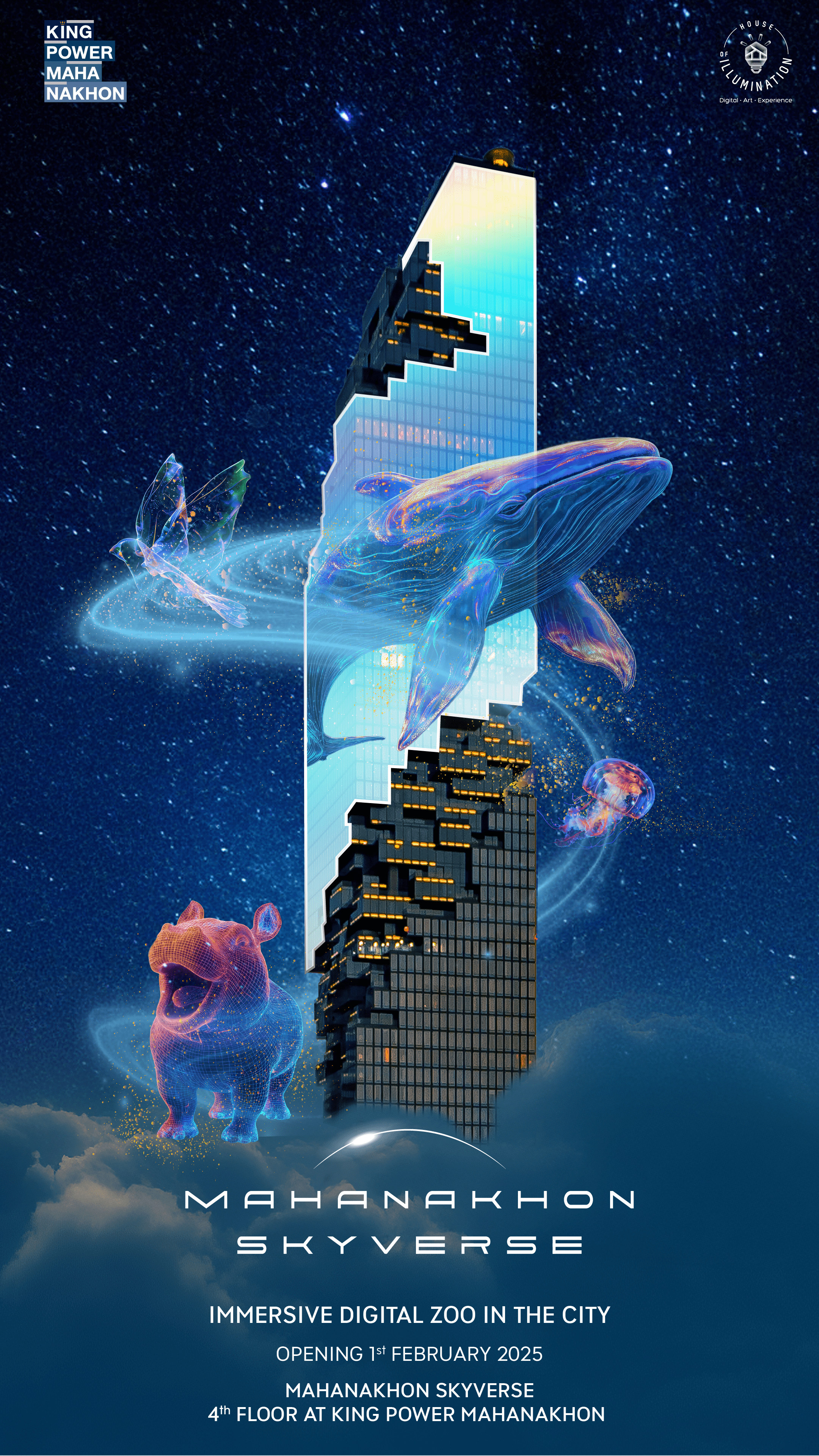 Mahanakhon SkyVerse_Immersive Digital Zoo in The City-min