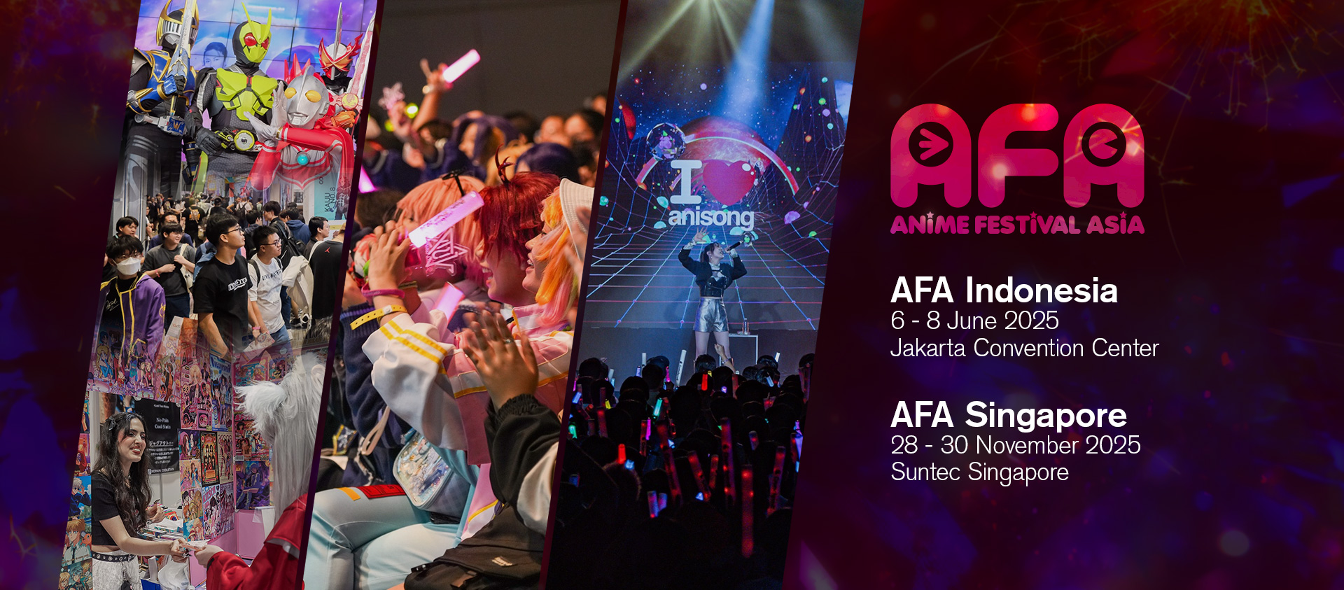 AFA Singapore 2025 | Anime Festival Asia Singapore 2025 | Suntec Singapore