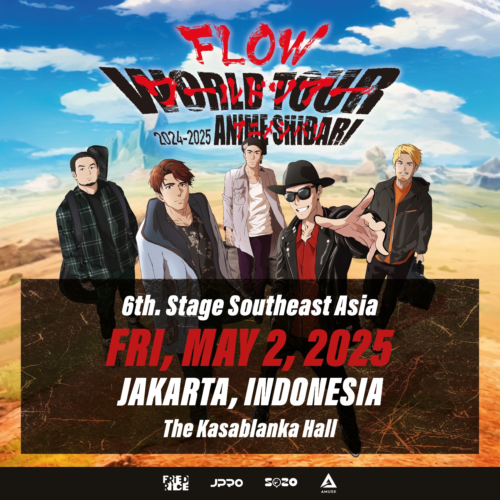 FLOW WORLD TOUR "ANIME SHIBARI 2024-2025" – JAKARTA