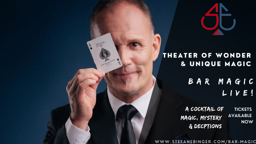 Bar Magic Live | Close Up Magic Show | Theatre of Wonder