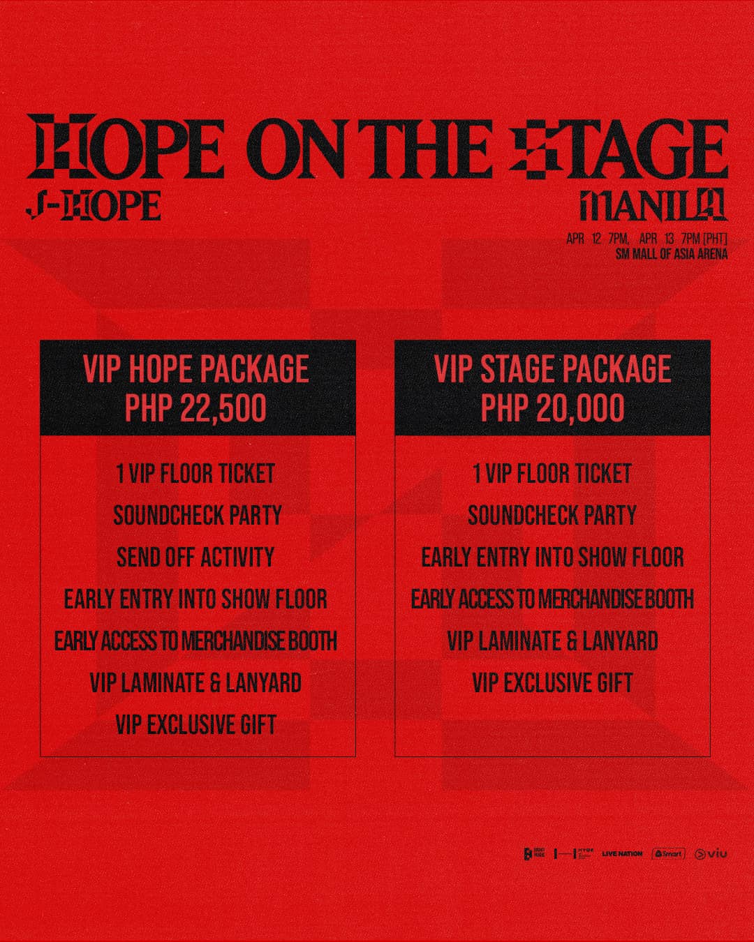 BTS J-HOPE Manila Concert 2025 | SM Mall of Asia Arena