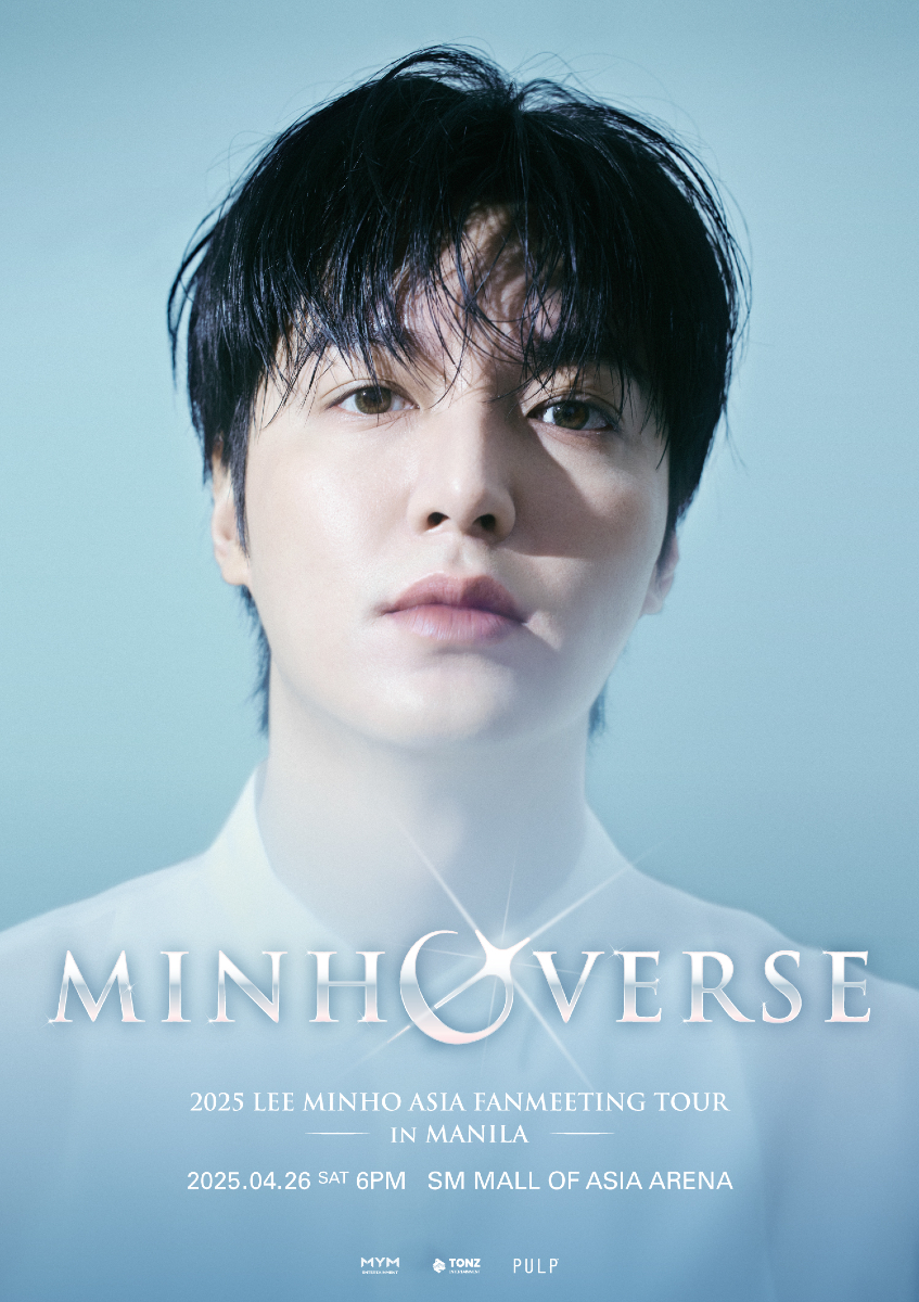 Lee Minho (이민호) is coming to the Philippines for the 2025 LEE MINHO ASIA FANMEETING TOUR 'MINHOVERSE' IN MANILA on April 26, 2025 at the SM Mall of Asia Arena.