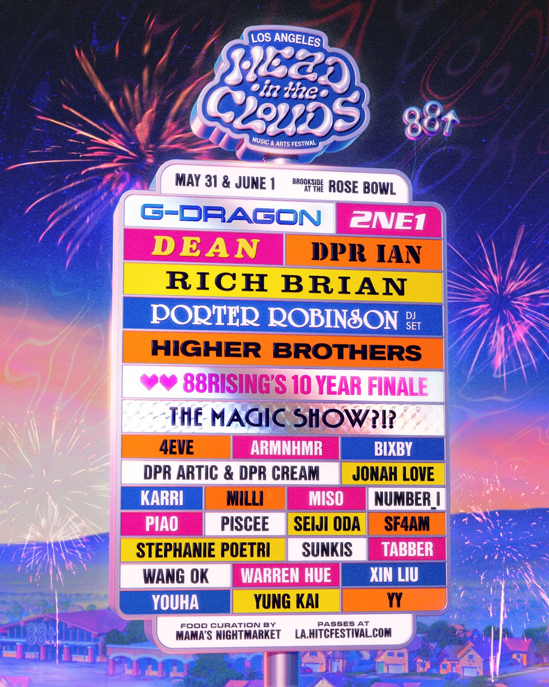 Head In The Clouds 雲思妙想音樂藝術節2025洛杉磯站