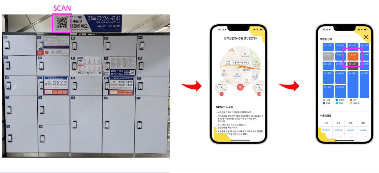 步骤 1 t 储物柜