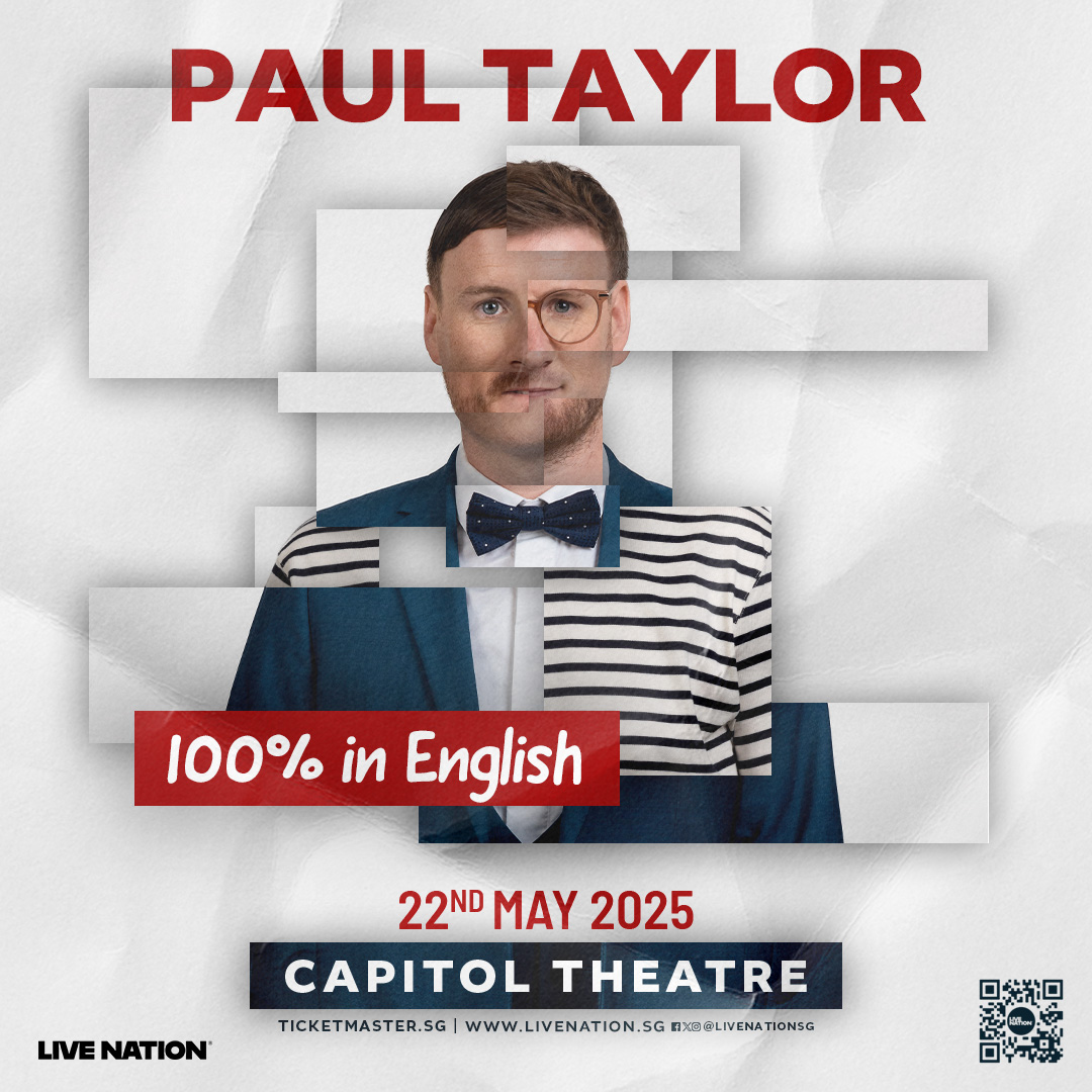 Paul Taylor Stand-up Show Singapore 2025 | 100% in English