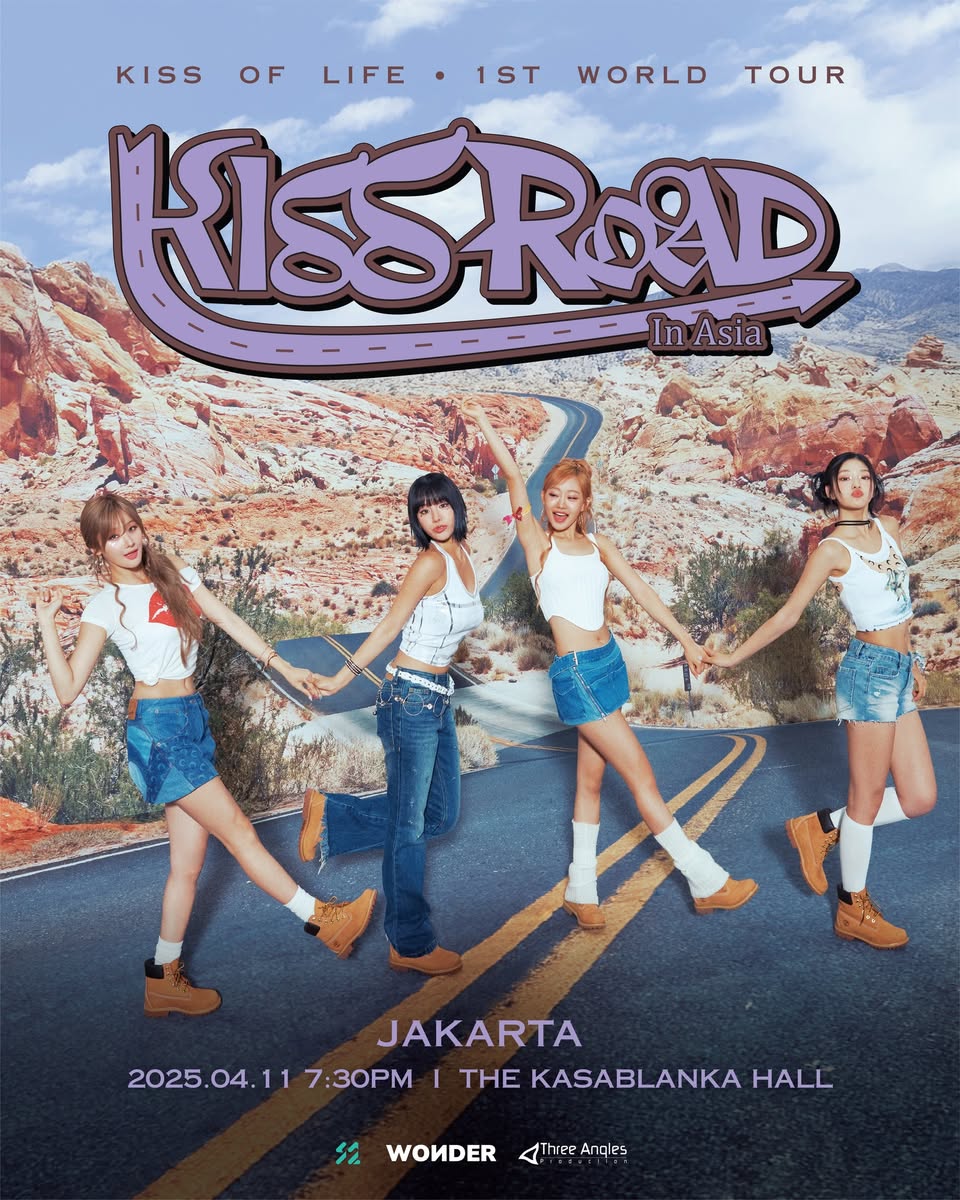 2025 KISS OF LIFE 1ST WORLD TOUR [KISS ROAD] IN JAKARTA