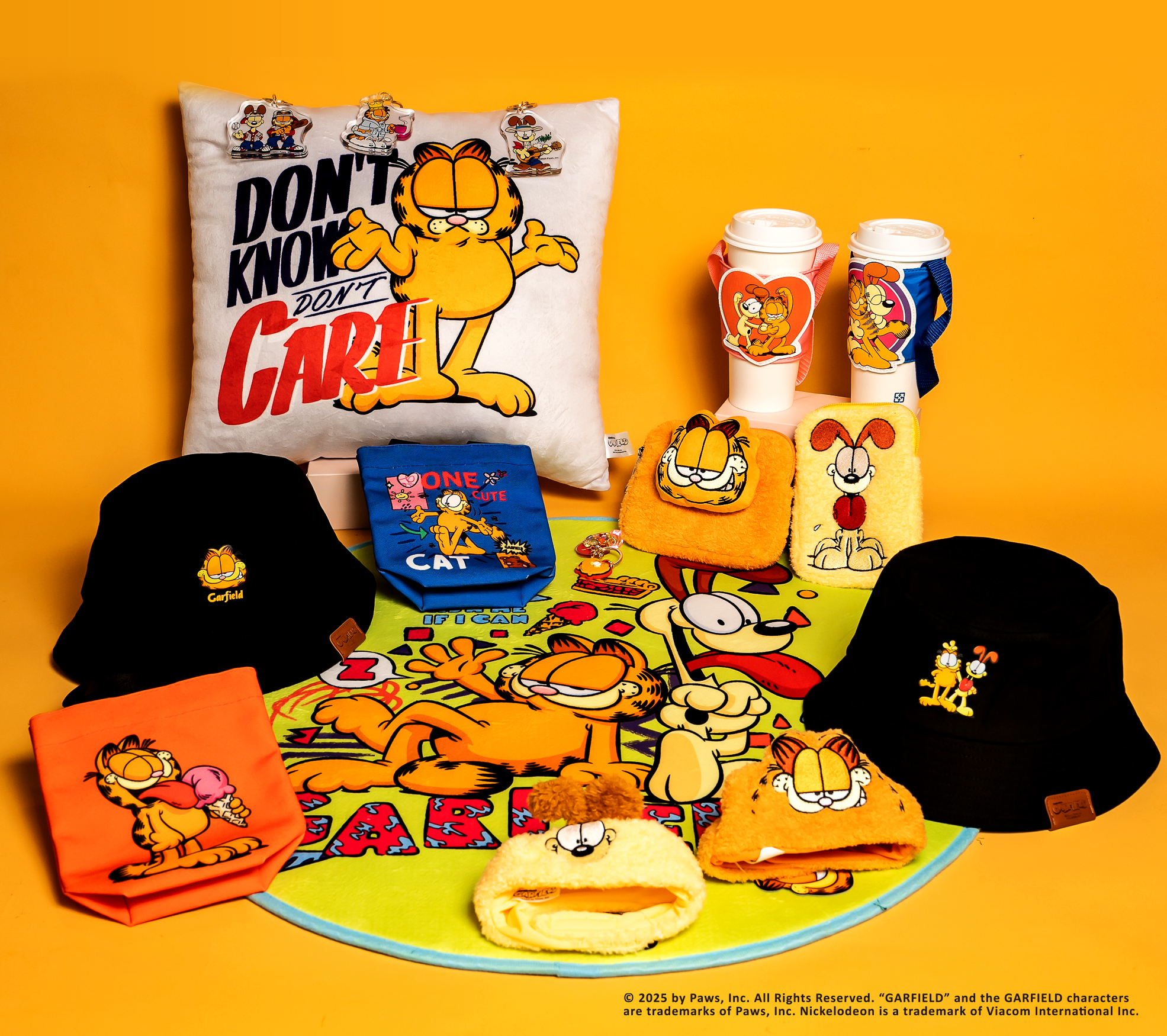 高雄《加菲貓Garfield》快閃店3月7日至4月27日在高雄車站登場,推出八大打卡點及近三十款全新周邊商品