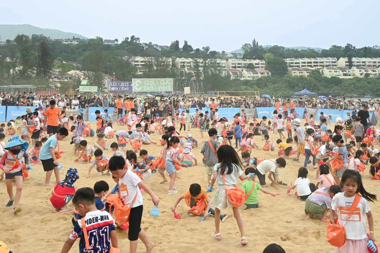 02_愉景灣沙灘獵蛋奇兵大