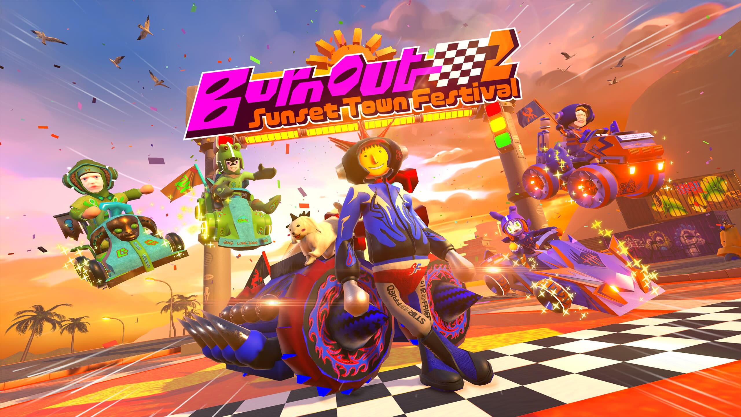 由夕陽音樂、涅所未來聯手打造打造的虛擬音樂節品牌《夕陽小鎮 SUNSET TOWN FESTIVAL》，將於 2025年4月19-20日、26-27日連續兩週末舉辦全新企劃《燒胎祭》，打造沉浸式音樂盛宴