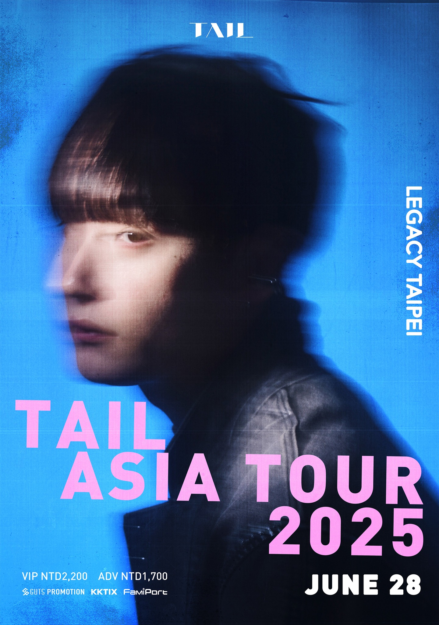 深情魅惑R&B創作歌手TAIL (ex.向井太一) 首次巡迴「TAIL ASIA TOUR 2025」強勢回歸！