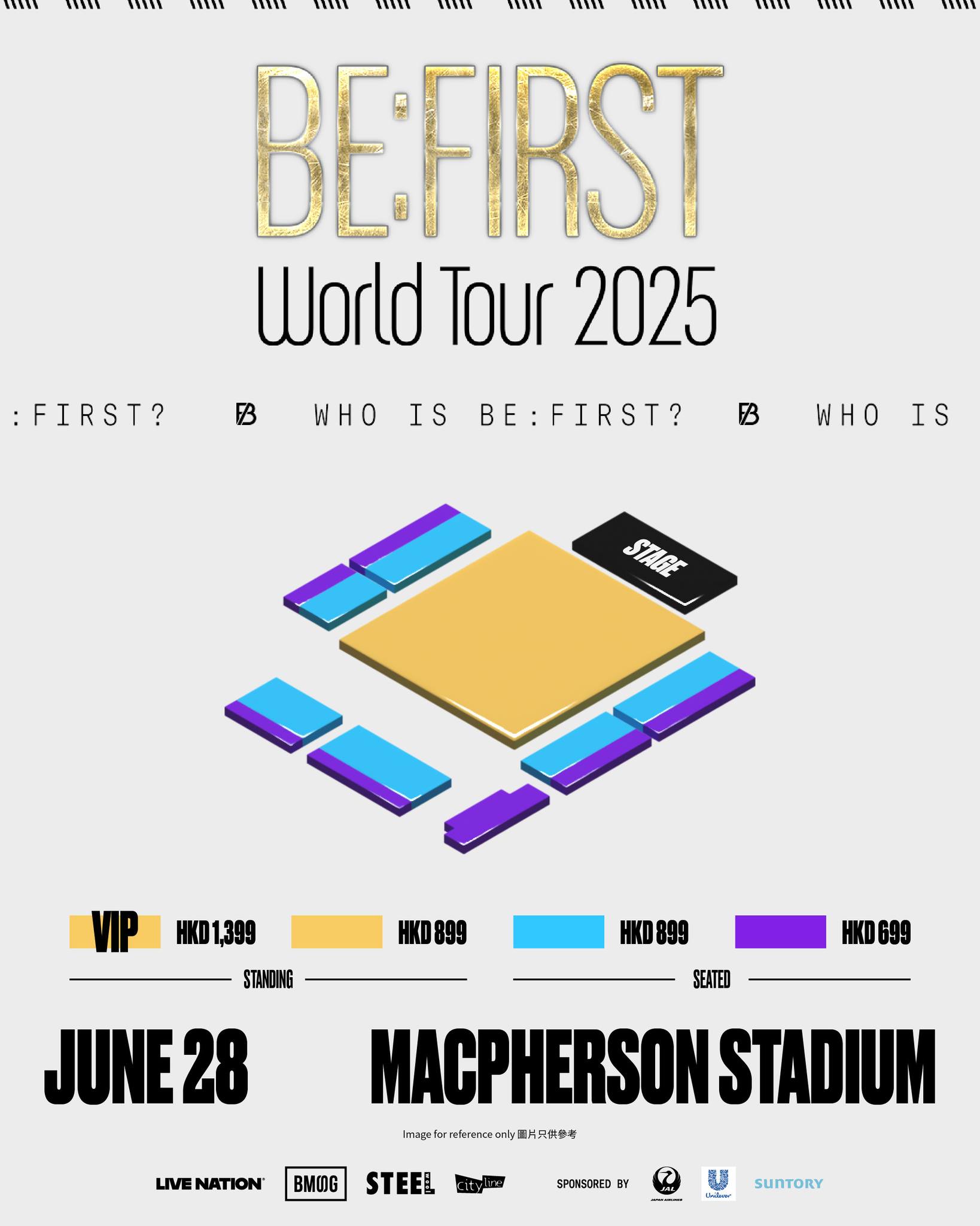 BE:FIRST Hong Kong Concert 2025 | MacPherson Stadium