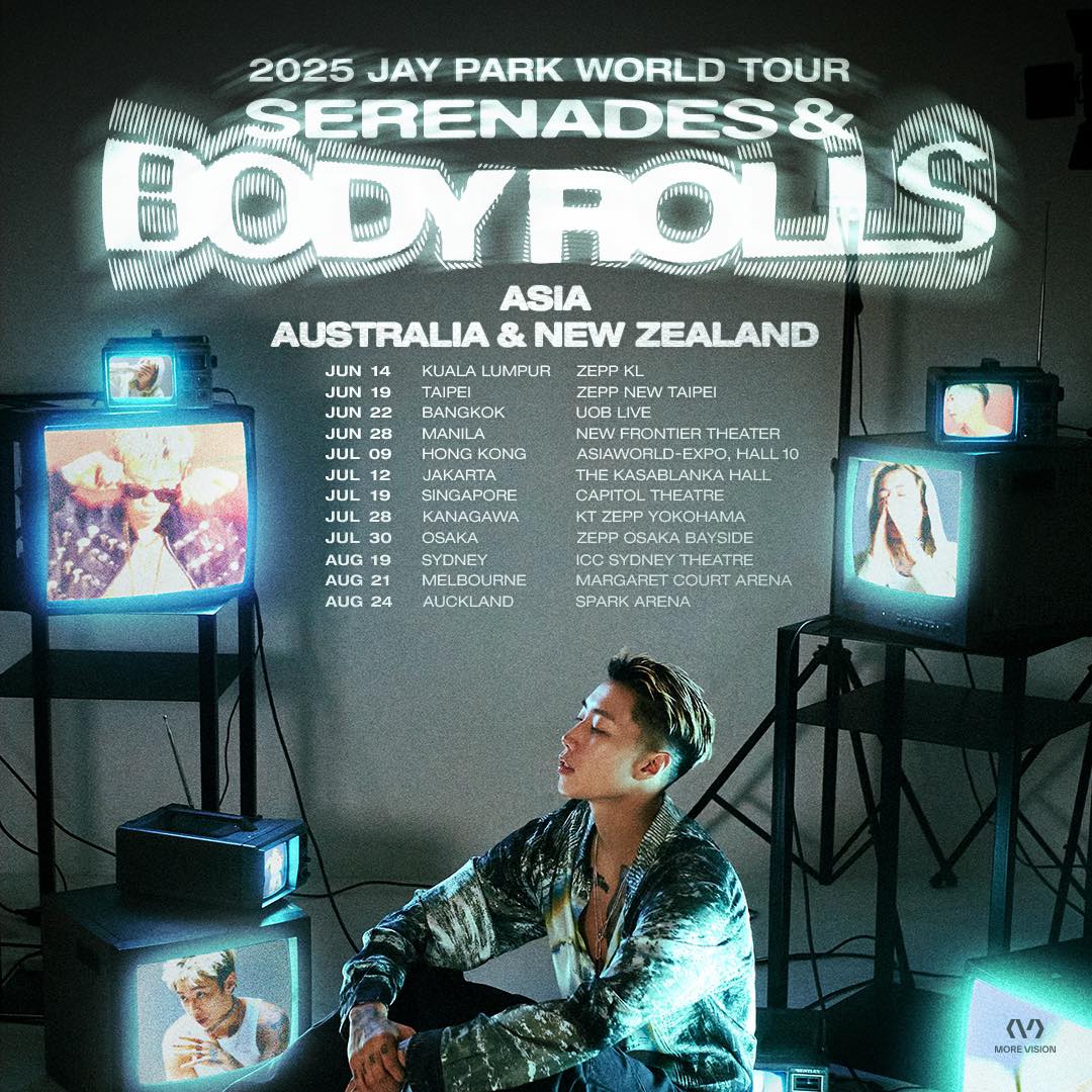 Jay Park 朴宰范演唱会2025香港站于7月9日在亚洲国际博览馆举办