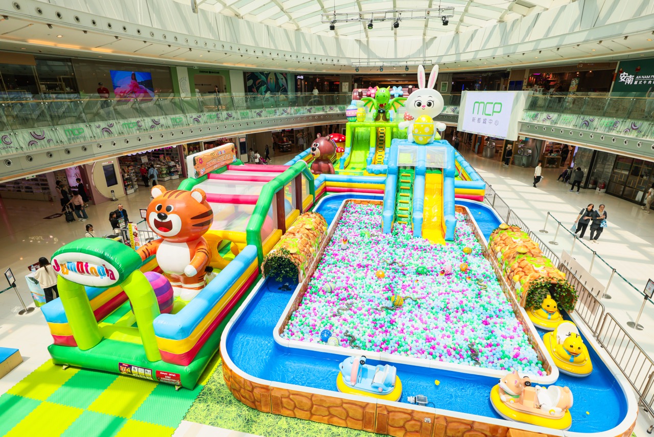  MCP 新都城中心 x Jumptopia復活節呈獻「Jungle Adventure漂流尋寶樂園」