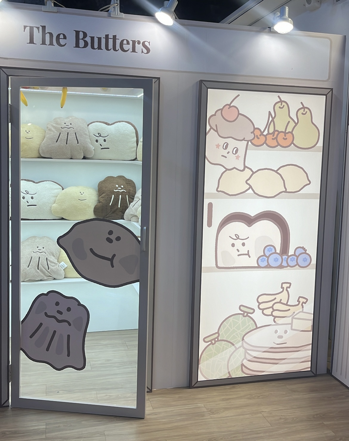 The Butters 奶油家族華山水果攤快閃店極具水果店特色的打卡點