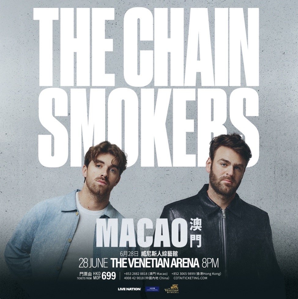 The Chainsmokers Asia Tour Macau