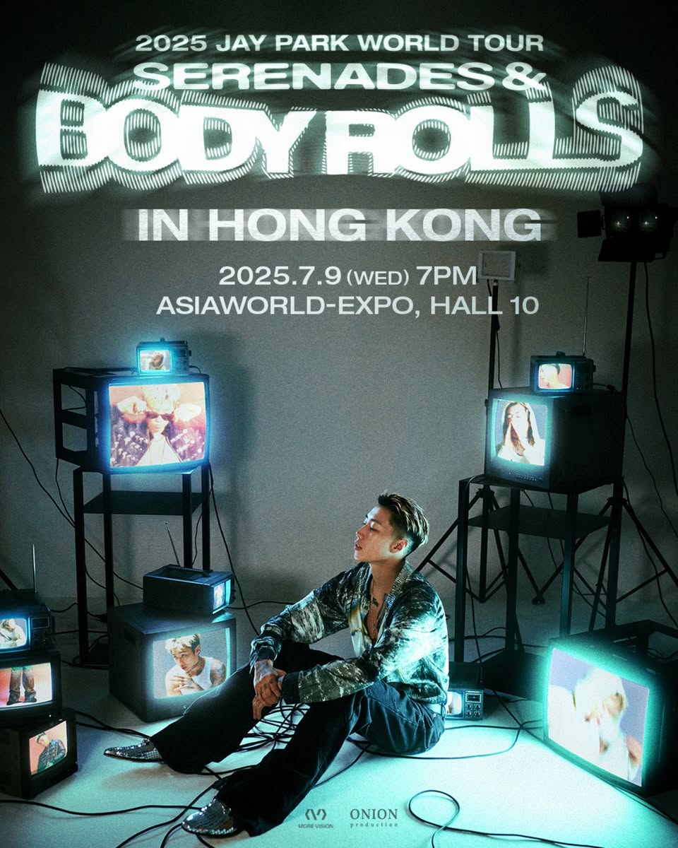 Jay Park 朴宰範演唱會2025香港站於7月9日在亞洲國際博覽館舉辦