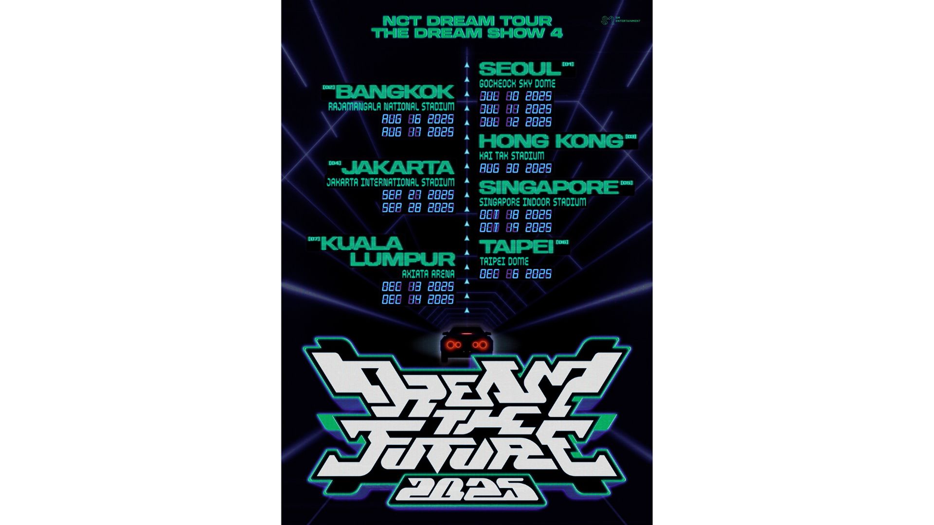 NCT DREAM KL Concert 2025 | 2025 NCT DREAM TOUR <THE DREAM SHOW 4 : DREAM THE FUTURE> in KUALA LUMPUR | Axiata Arena