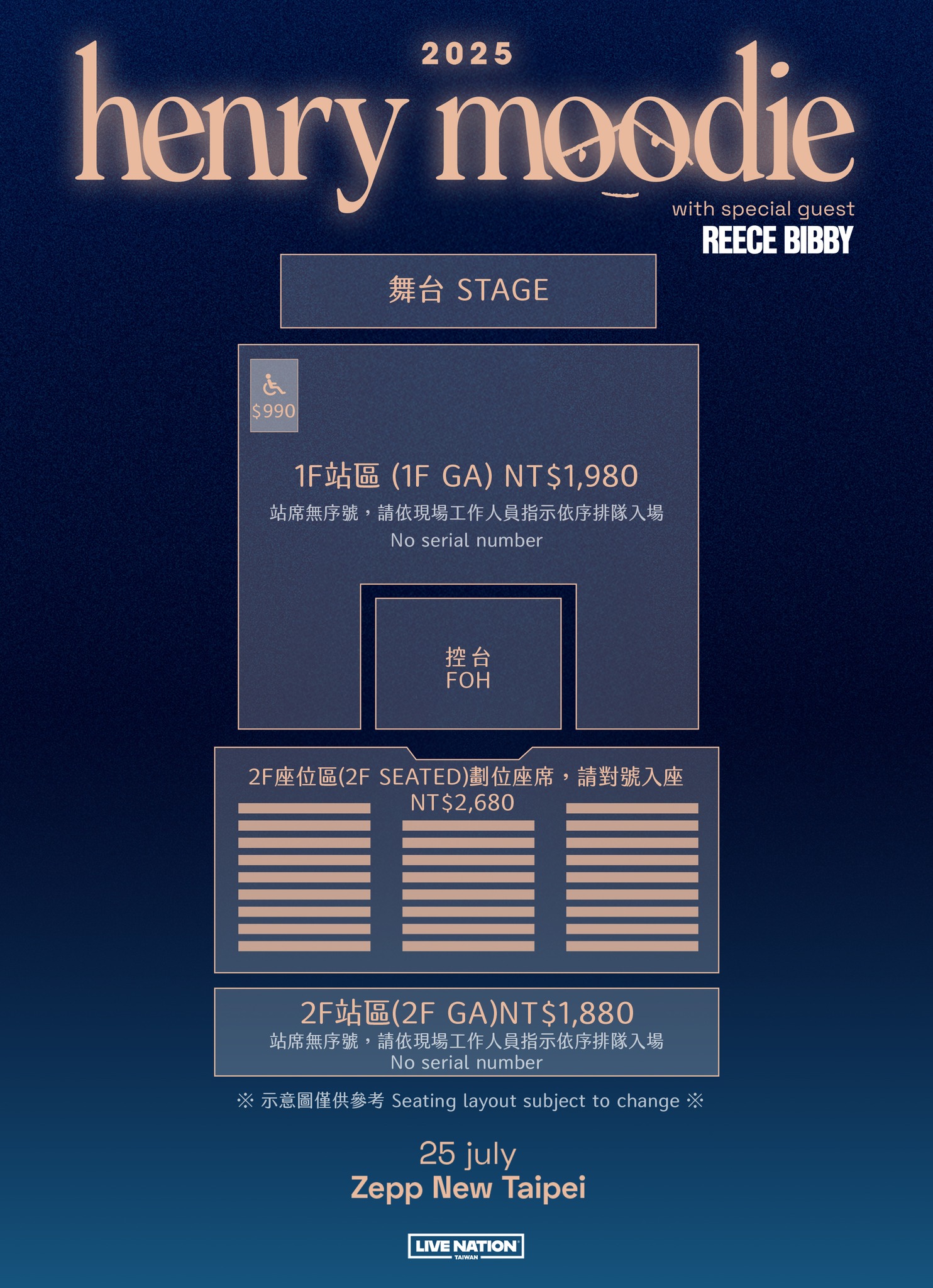 Henry Moodie 2025 - Taipei Price Map