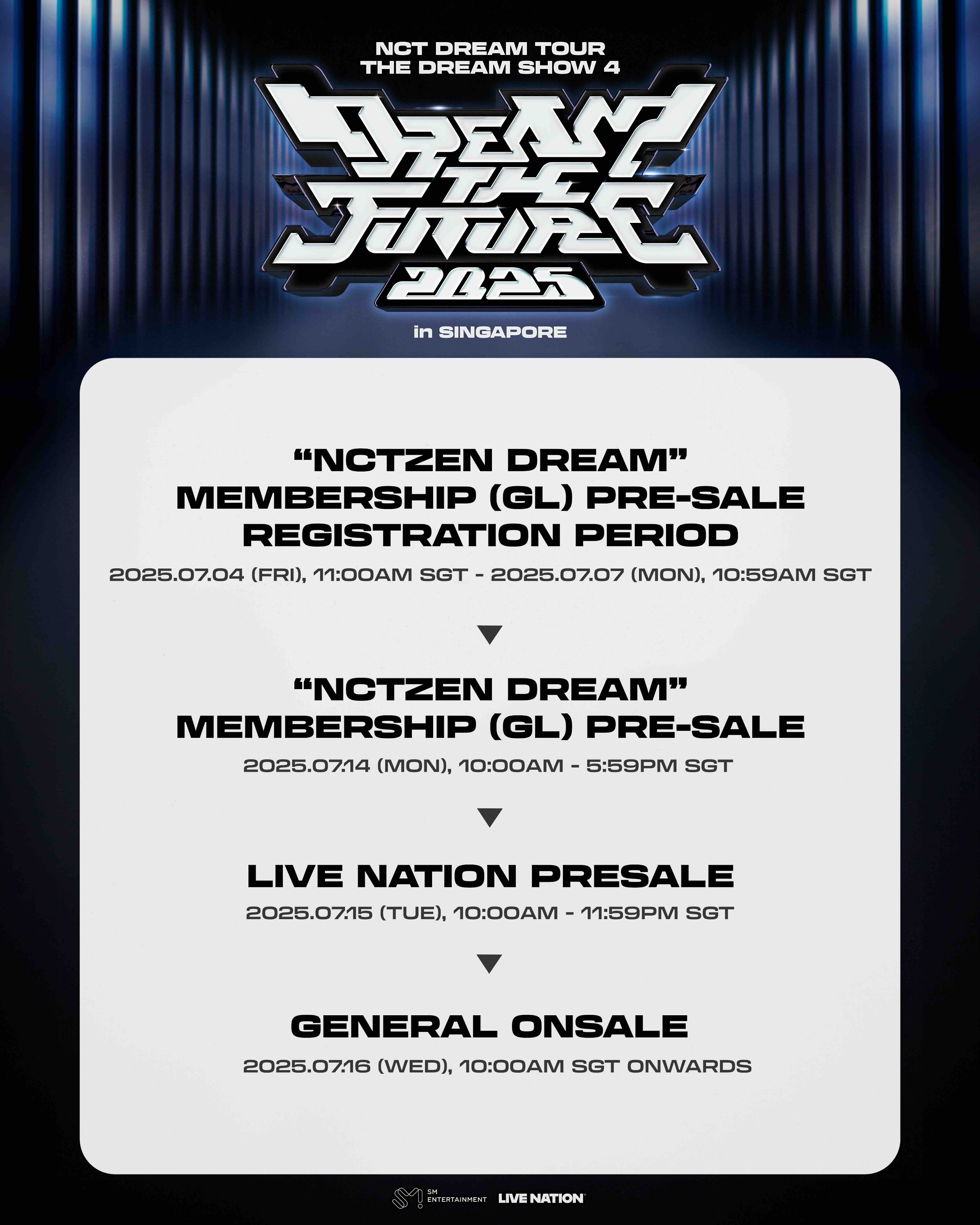 NCT DREAM Singapore Concert 2025 | THE DREAM SHOW 4