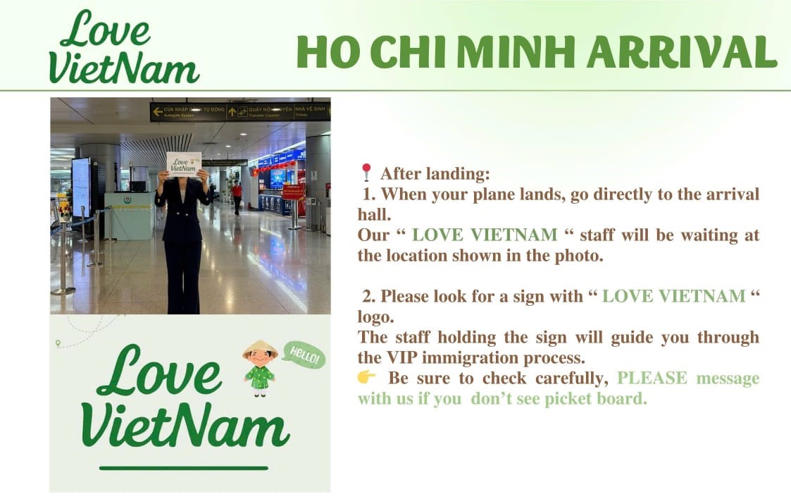 Ho Chi Minh Arrival｜SGN Arrival