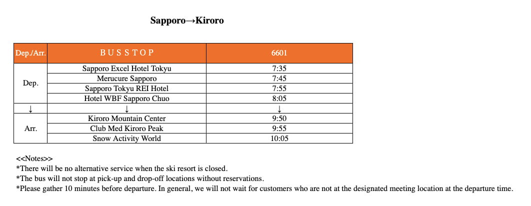 Sapporo→Kiroro 20260217no grid