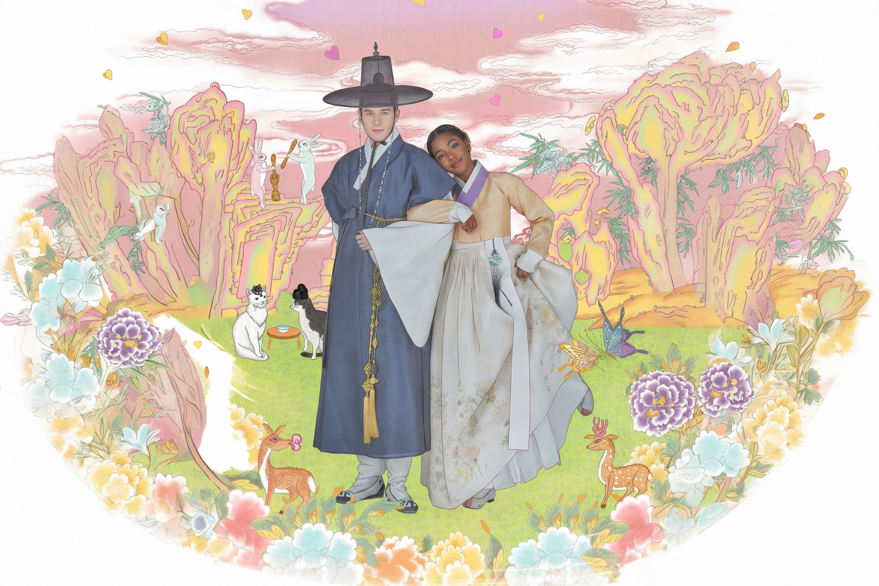 K-drama fantasy Hanbok photoshoot