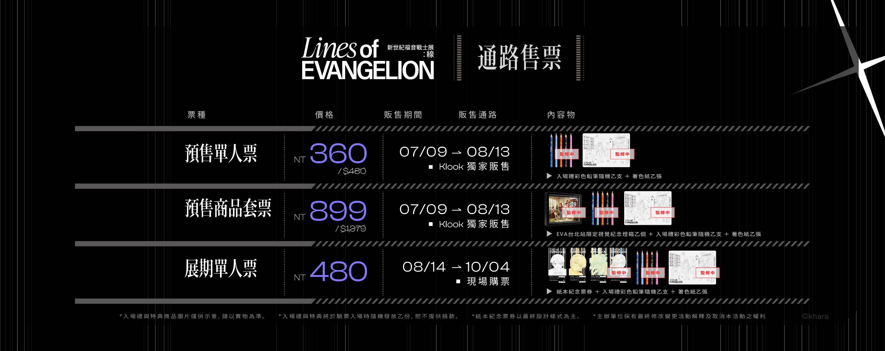 Klook Introduction image_Ticket Price List