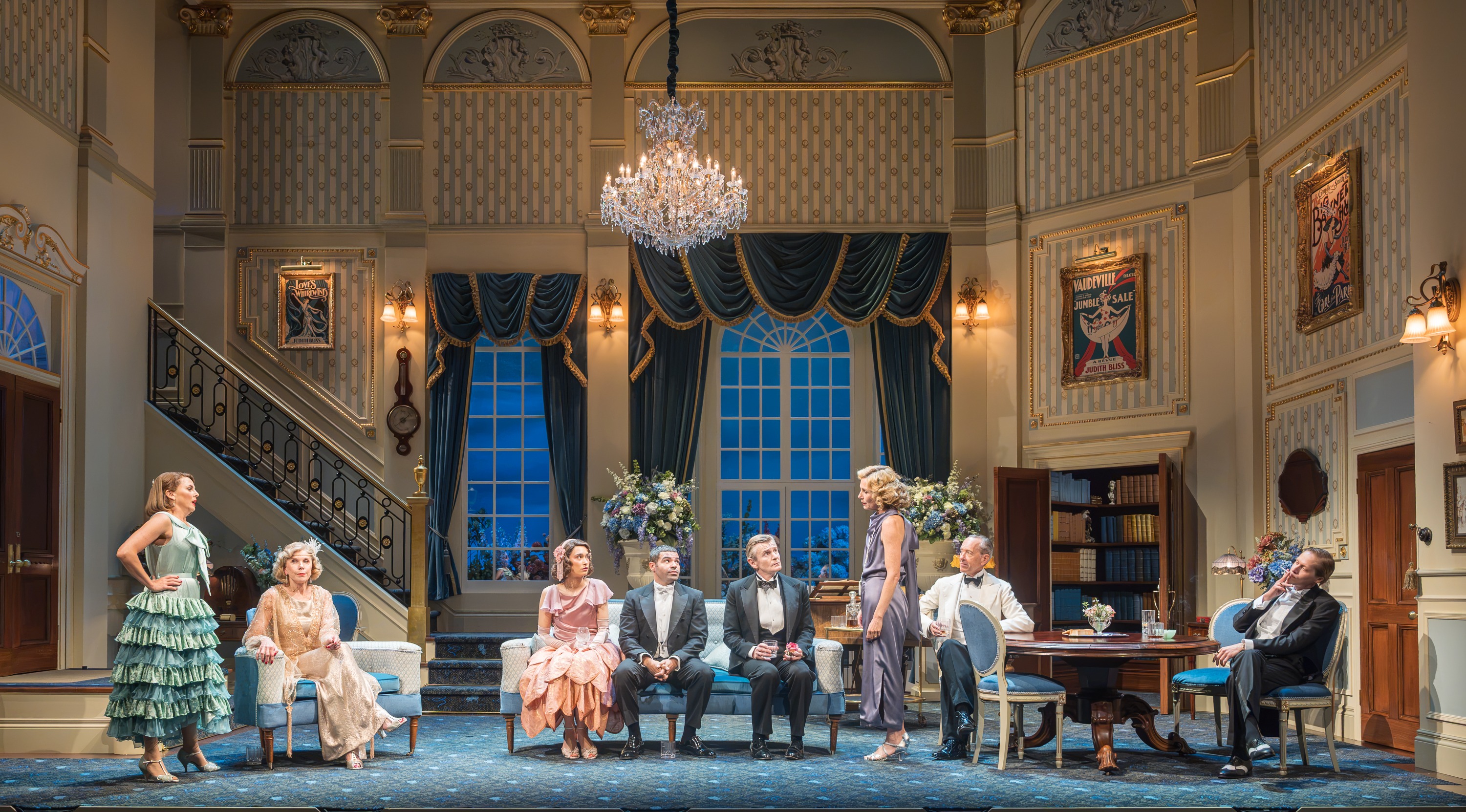 HAY FEVER. The Company. Photo Marc Brenner