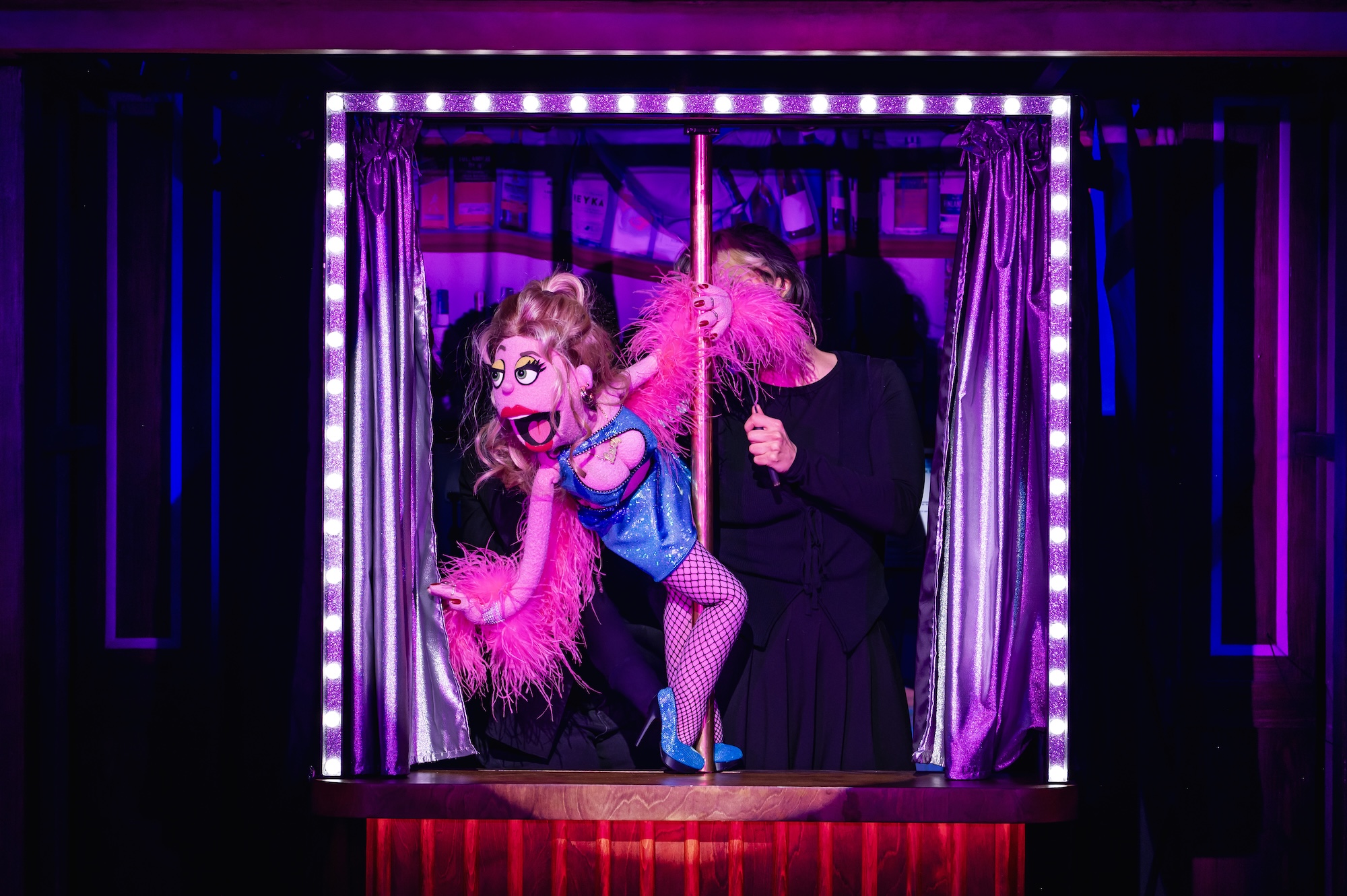 Lucy The Slut in Avenue Q - Photo by Matt Crockett