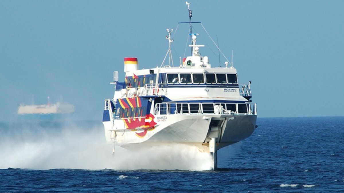 High Speed Jetfoil “Toppy” or “Rocket” Ticket to Yakushima