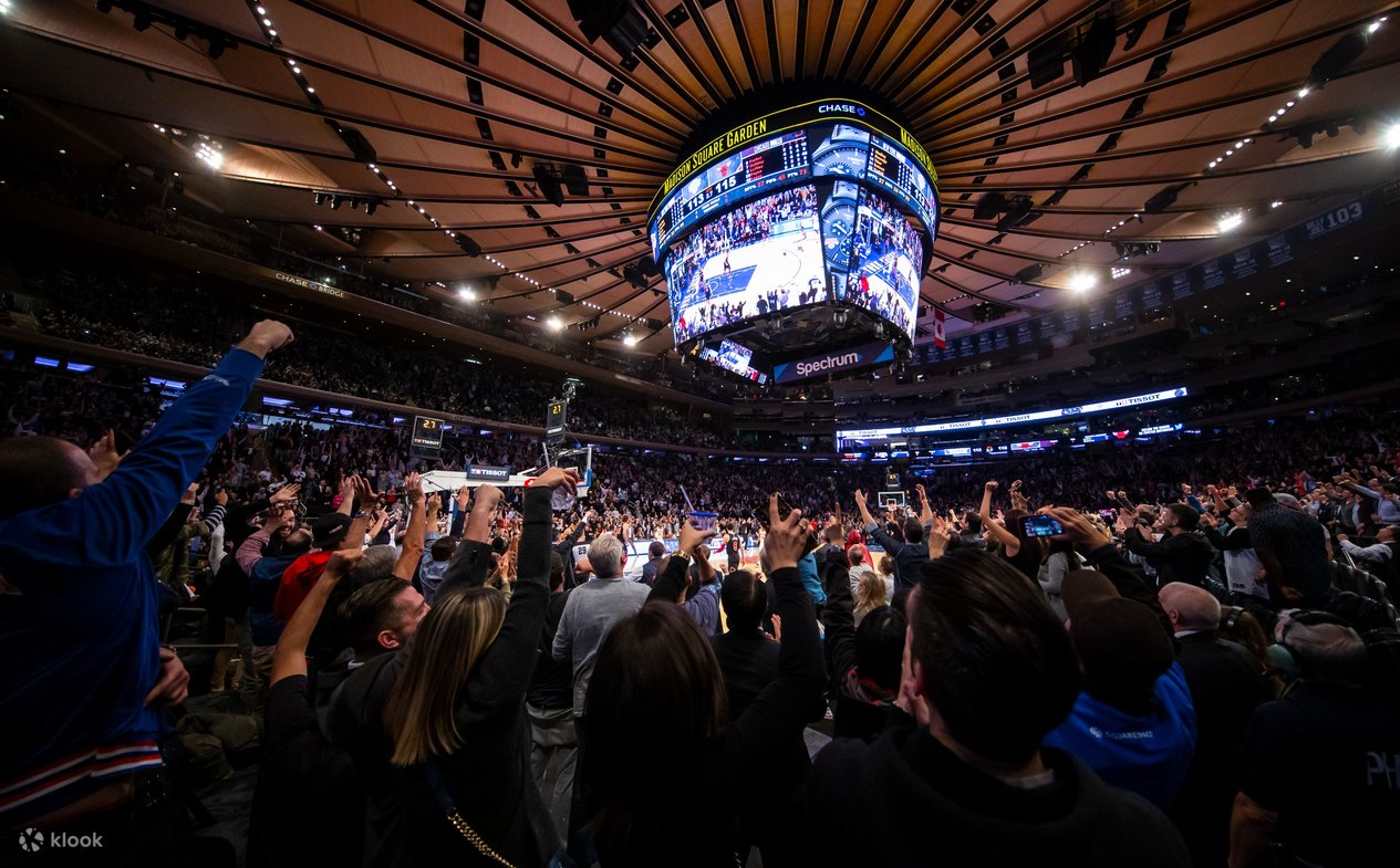 NBA New York Knicks Ticket in Madison Square Garden - Klook