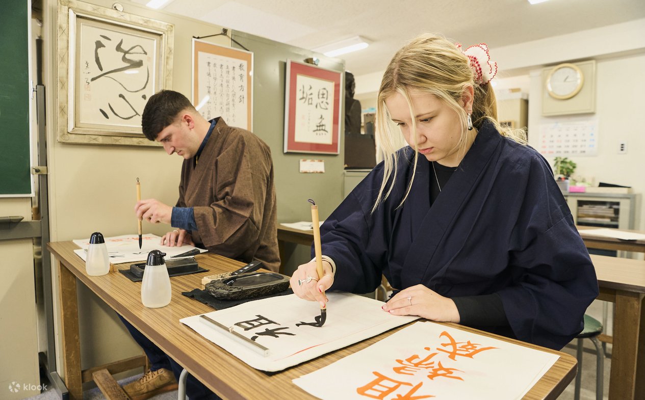 Calligraphy Workshop in Tokyo - Klook