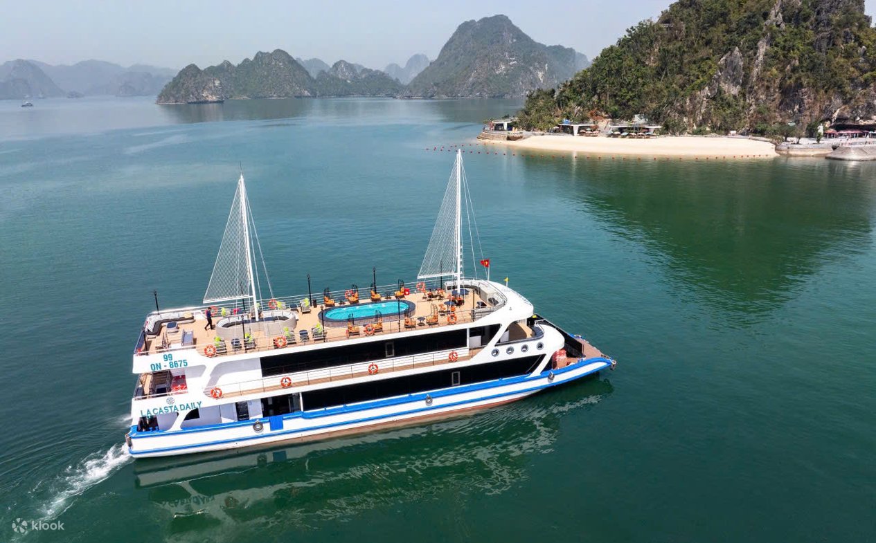 [Route 2] Ha Long Bay Day Tour by 5 Stars La Casta Cruise, Vietnam - Klook