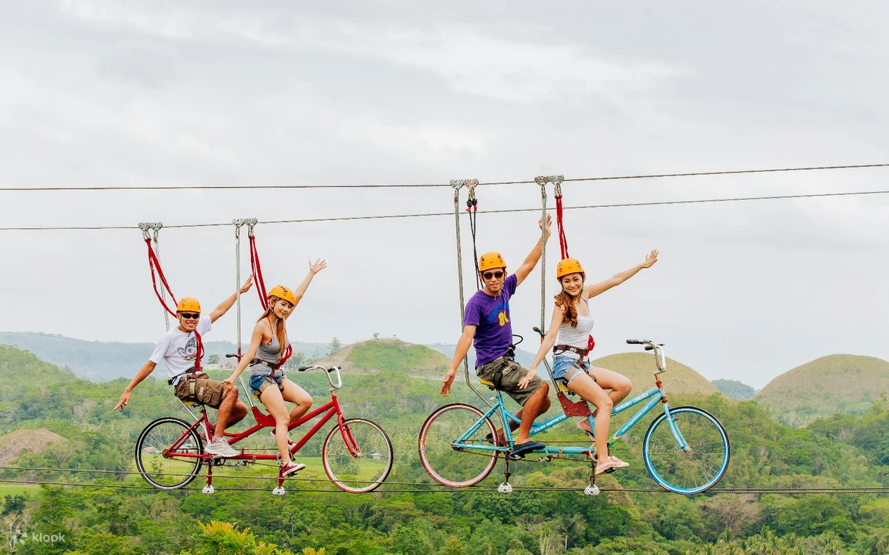 Bohol Chocolate Hills zipline
