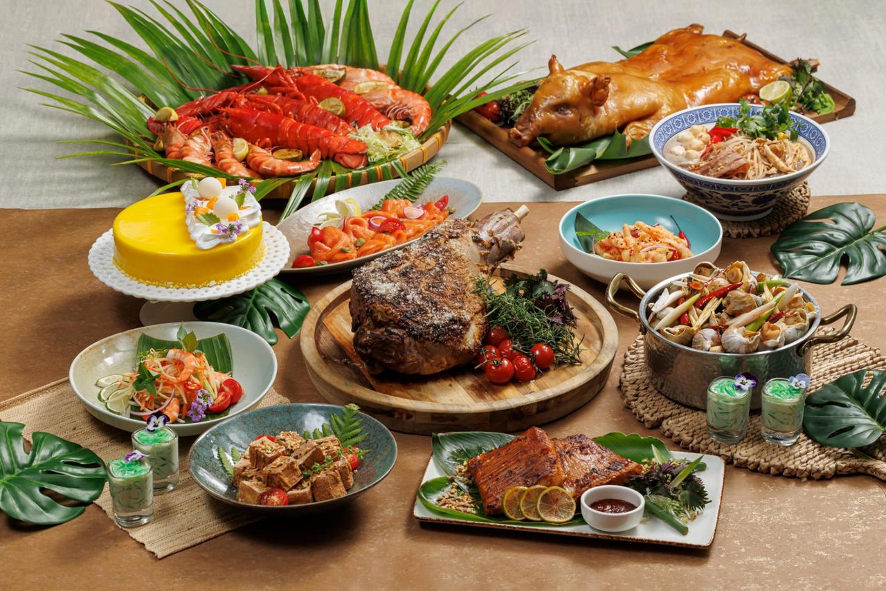 香港海洋公園萬豪酒店 Pier Lounge & Pier Bar 自助餐 - 南區 Pier Lounge & Pier Bar 自助餐 - 南區 酒店Buffet 實景圖 1