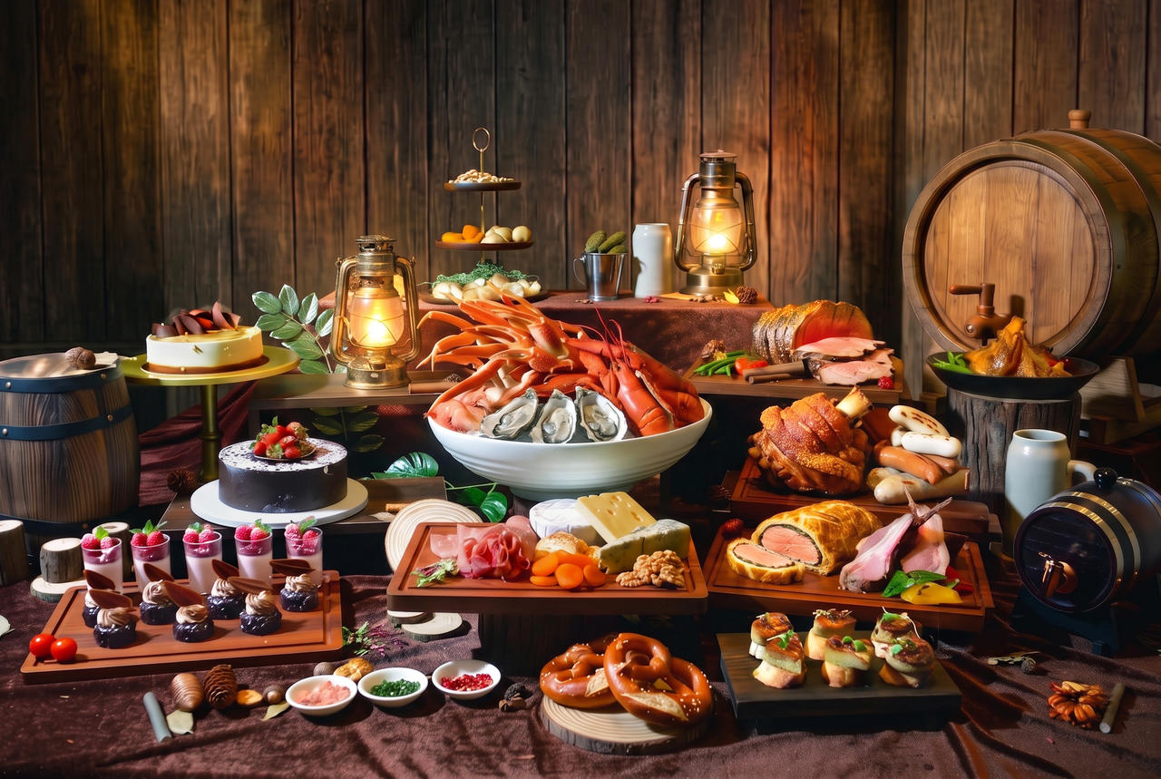 香港沙田萬怡酒店 MoMo Cafe 自助餐 - 沙田區 MoMo Cafe 自助餐 - 沙田區 酒店Buffet 實景圖 2