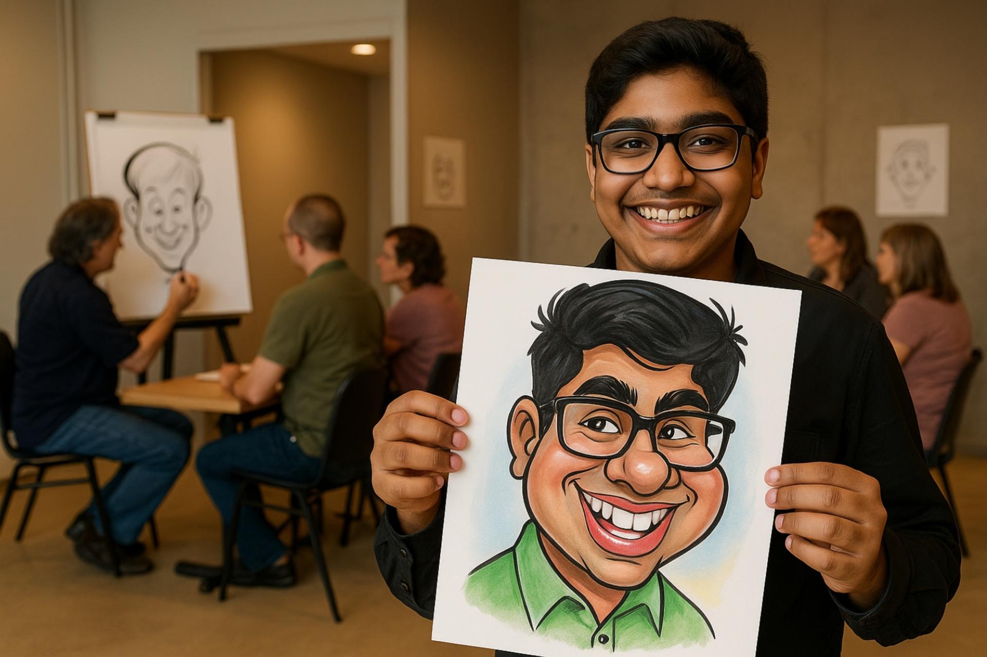 Caricature Drawing Workshop  in Singapore - Thumbnail 4