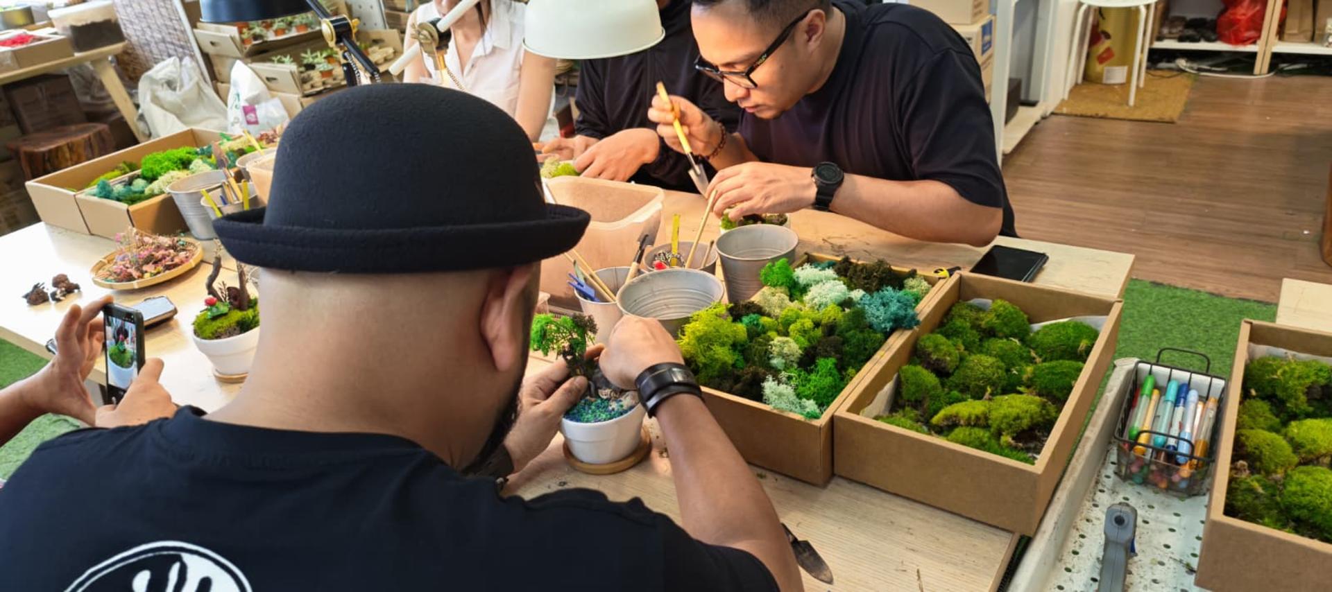 Open Terrarium and Moss Art Workshop in Singapore by SPPFY STUDIO - Thumbnail 2