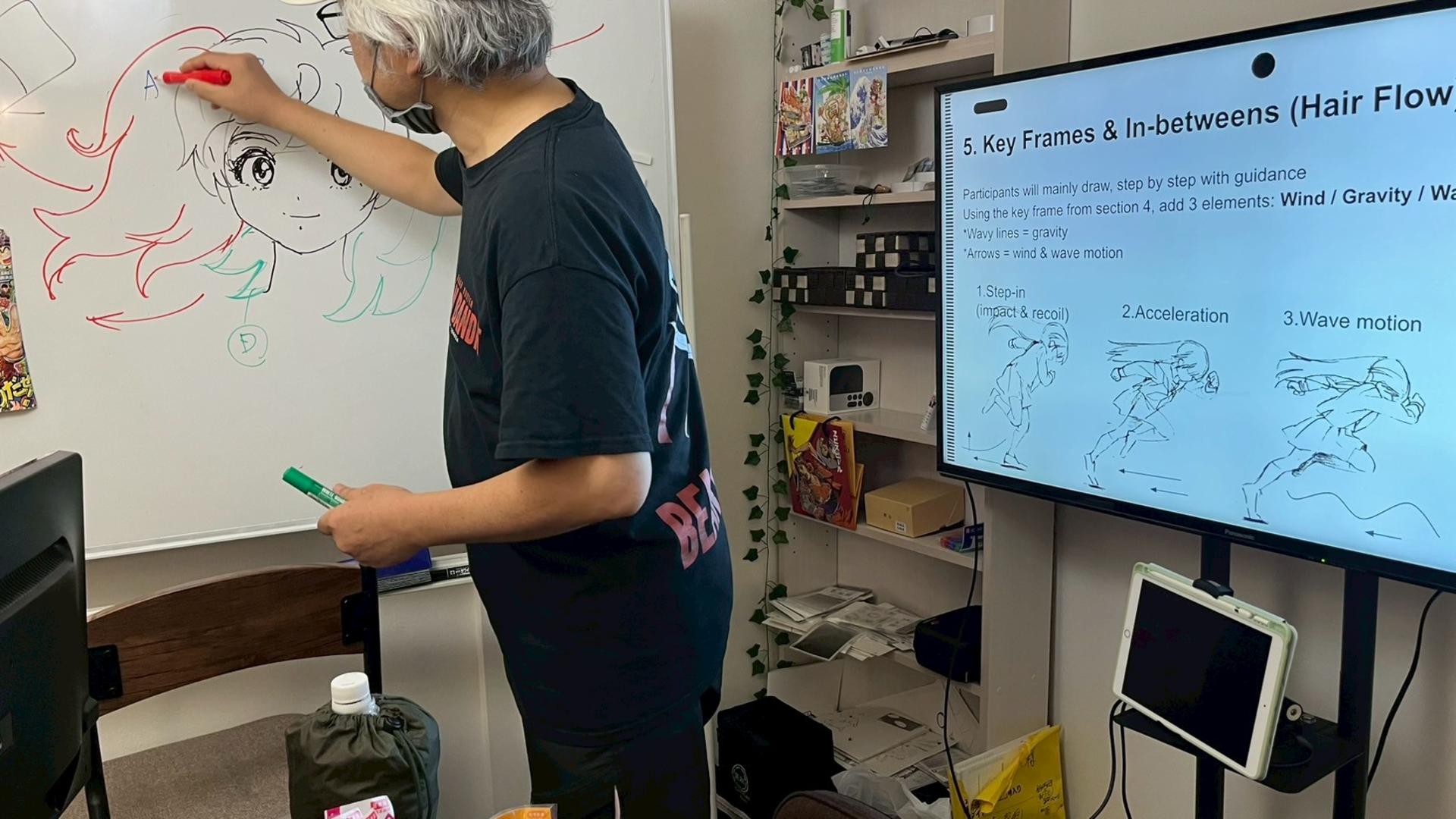 Tokyo Anime Creation Workshop with a professional Animator - Thumbnail 14