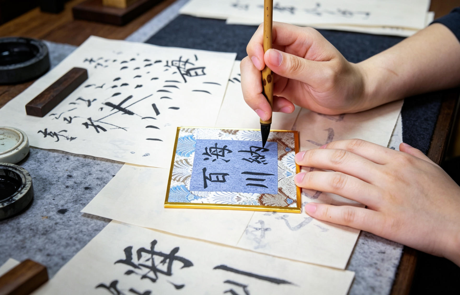 Chinese Calligraphy & Wadang Rubbing Experience|Jixuezhai - Image 1
