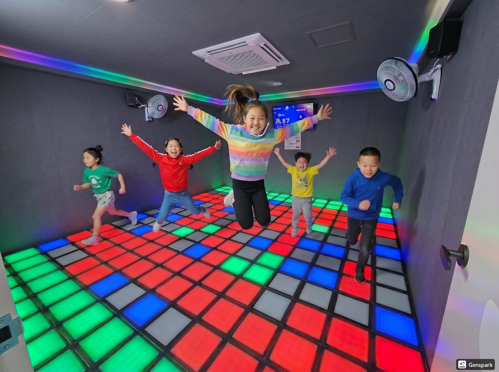 Seoul Hongdae LED Stepping & Wall Touch Game Battle Experience - Thumbnail 3