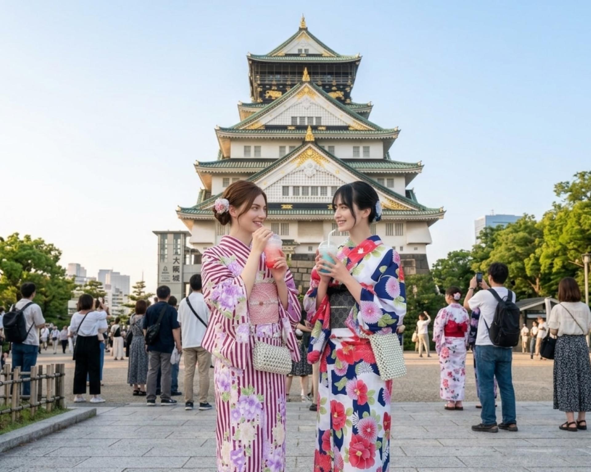 VASARA Kimono and Yukata Rental in Osaka - Thumbnail 2