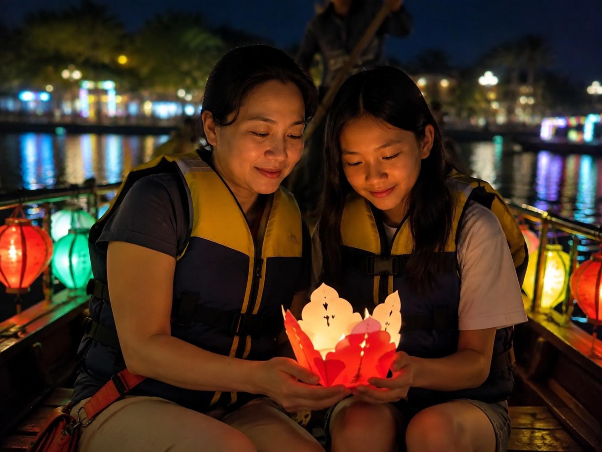 Hoi An Lantern Making Class & Lantern Boat Ride Experience - Thumbnail 18