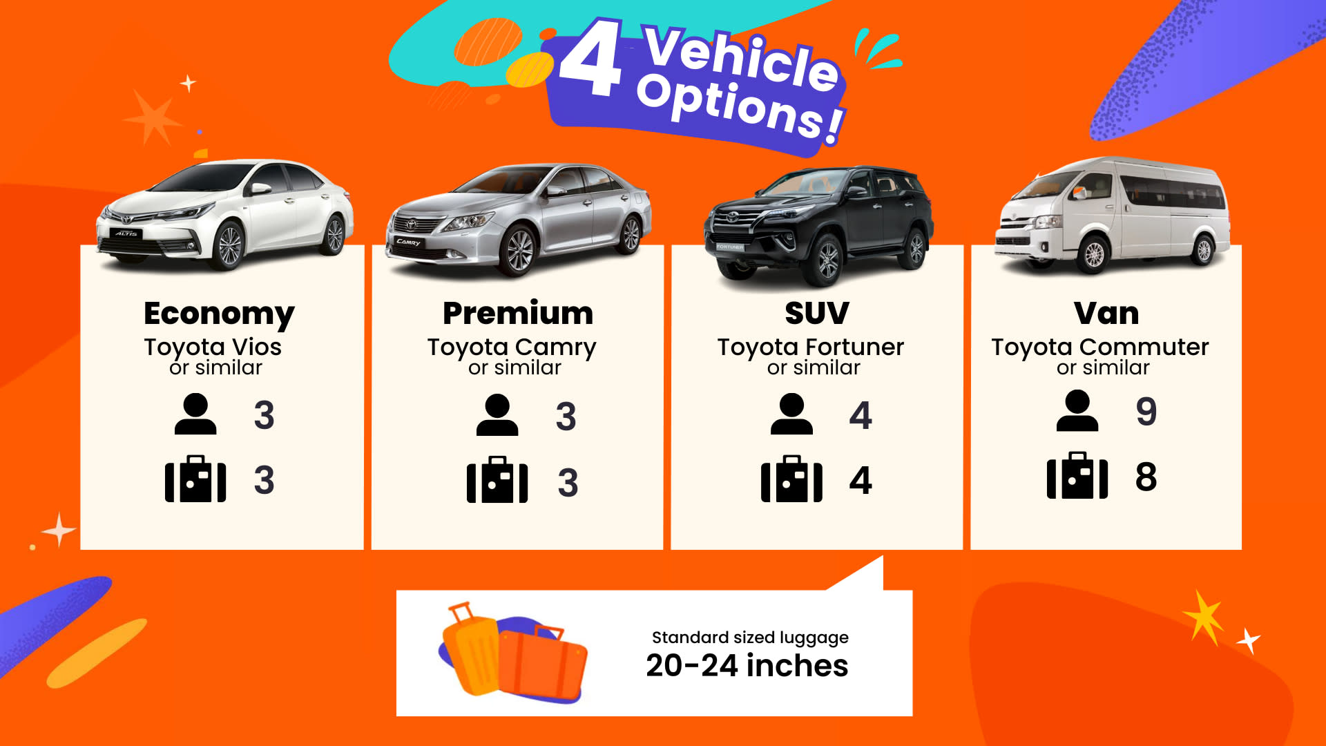 Bangkok Car Rental with Driver (100km distance limit) by TTD Global - Thumbnail 3