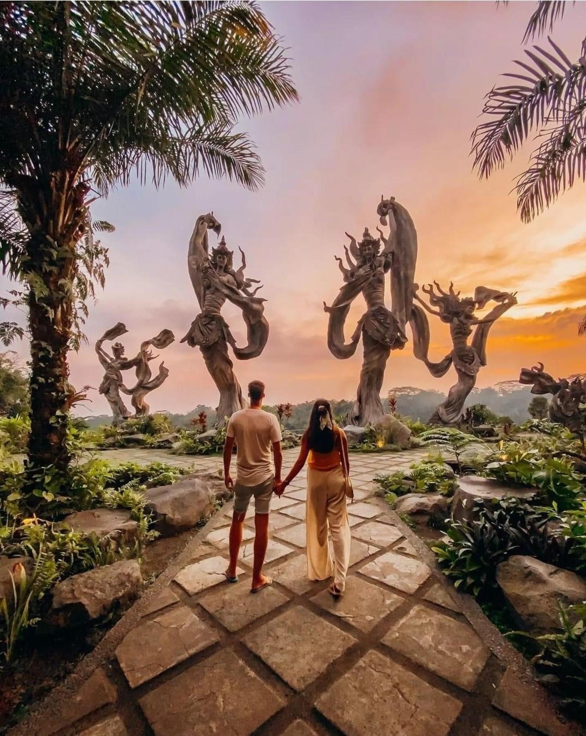 Instagrammable Glass Factory, Waterfall and Taman Dedari in Bali - Image 1