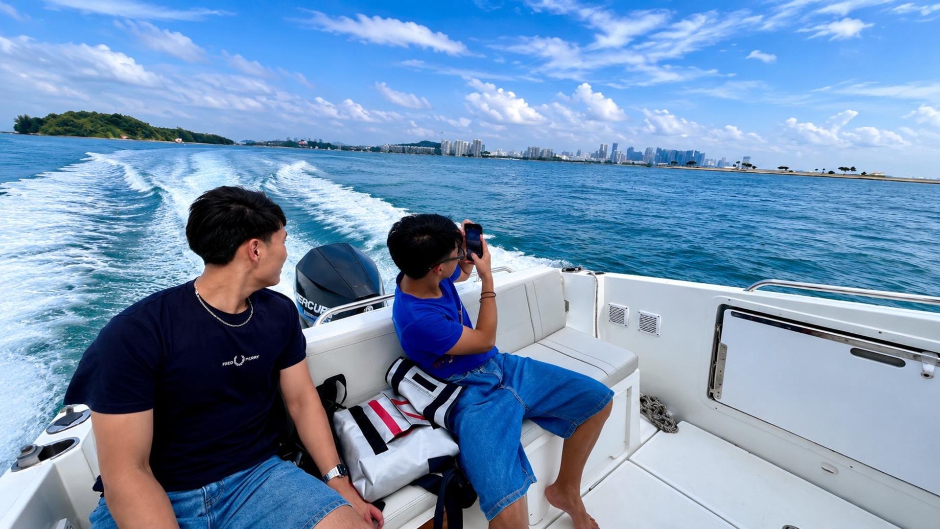 Speedboat Island Transfer to Lazarus Seringat Jetty by YachtCruiseSG - Thumbnail 8